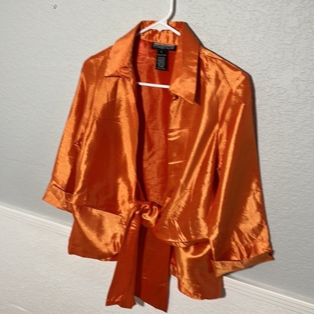 Mishca front tie jacket